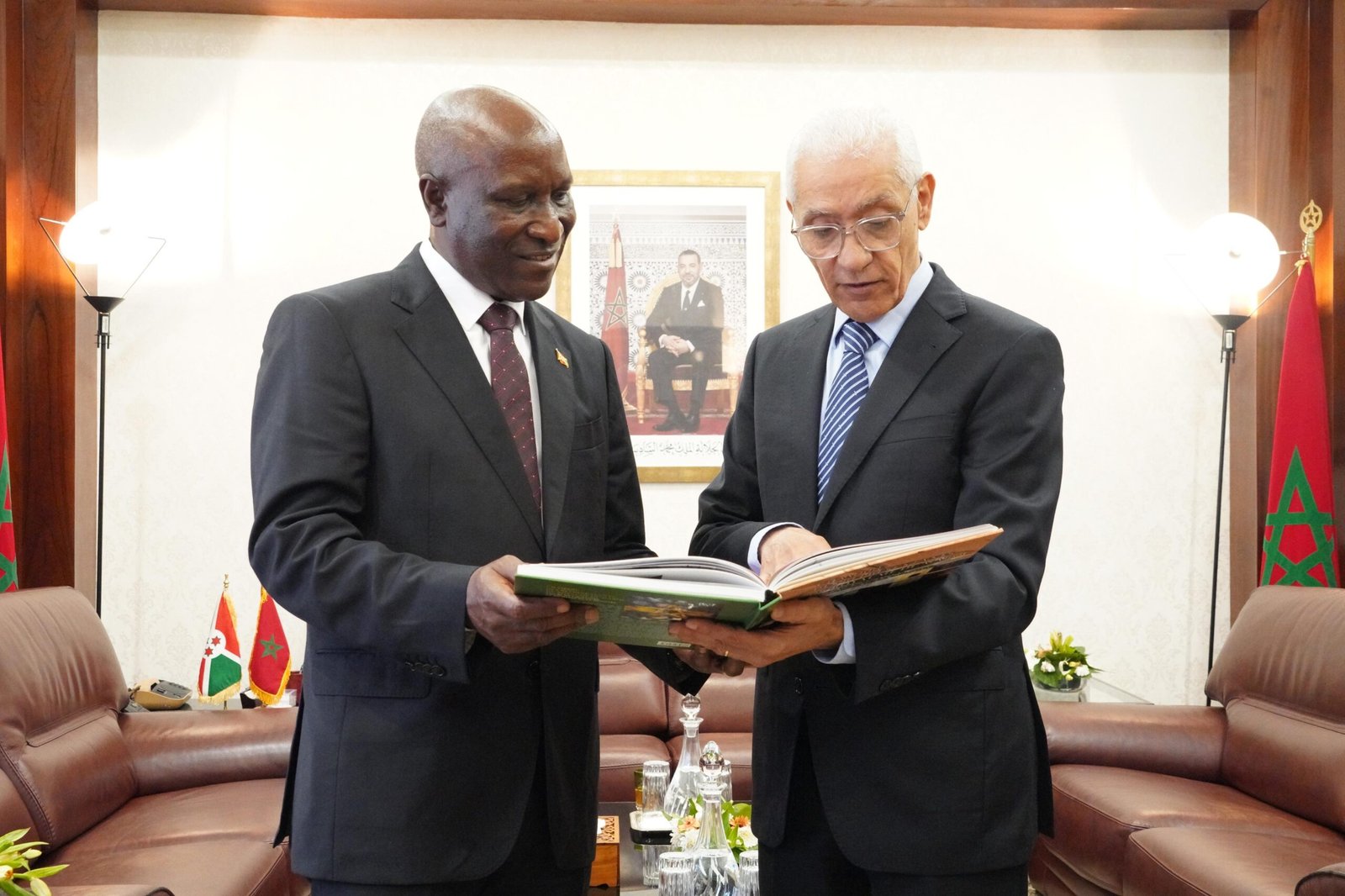 مباحثات مغربية-بوروندية لتعزيز التعاون البرلماني وتنسيق المواقف الدولية 