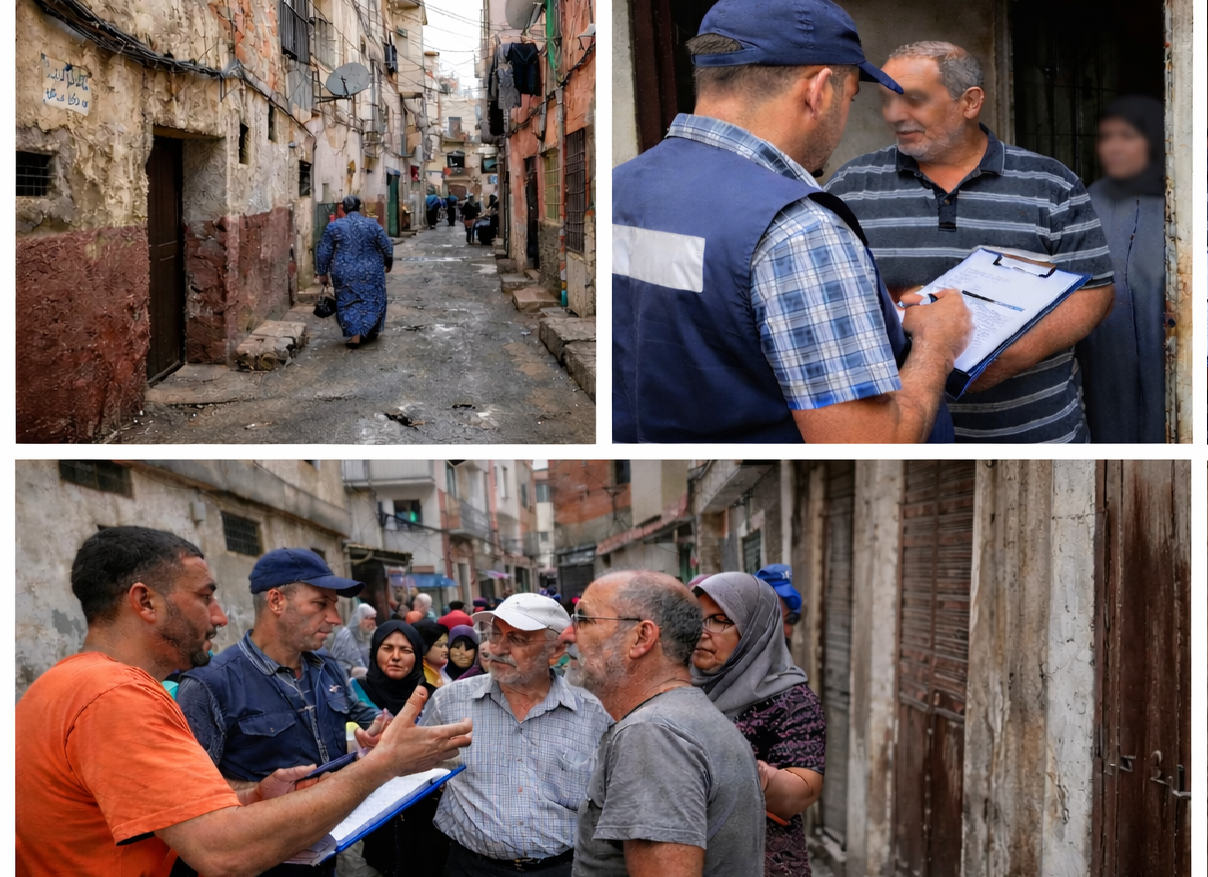 فعاليات مدنية تعرب عن قلقها من جهات مجهولة تقوم بإحصاء ساكنة اليوسفية بالرباط 